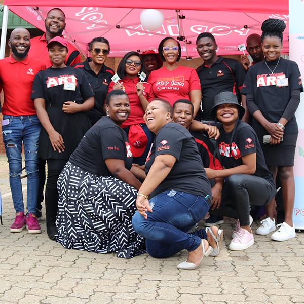 POP INN and Ekurhuleni Health STI and Condom Week Event in Vosloorus