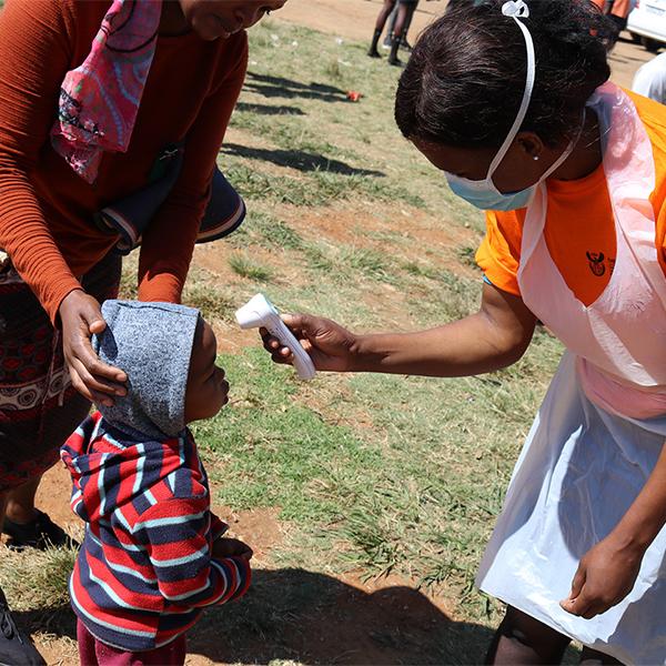 Covid Screening Marikana Informal Settlement