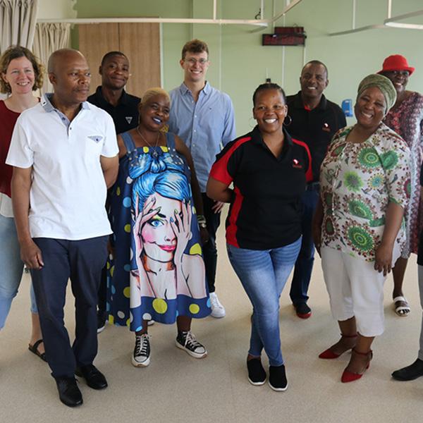 TB vaccine trials site tour